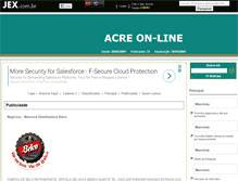 Tablet Screenshot of acreonline.jex.com.br