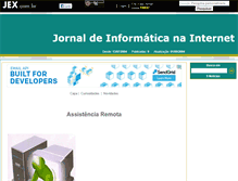 Tablet Screenshot of jornaldeinformatica.jex.com.br