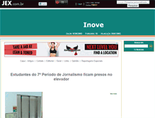 Tablet Screenshot of inove.jex.com.br