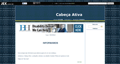 Desktop Screenshot of cabecaativa.jex.com.br