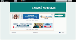 Desktop Screenshot of banzaenoticias.jex.com.br