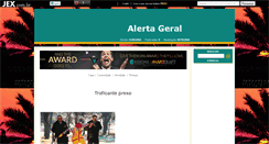 Desktop Screenshot of alertageral.jex.com.br