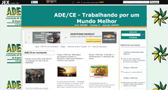 Desktop Screenshot of ade-ce.jex.com.br