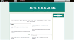 Desktop Screenshot of jornalcidadeaberta.jex.com.br